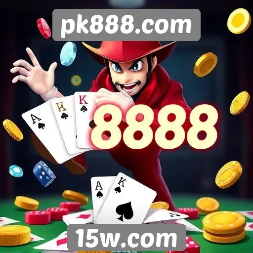 A variedade de jogos disponíveis no pk888.com